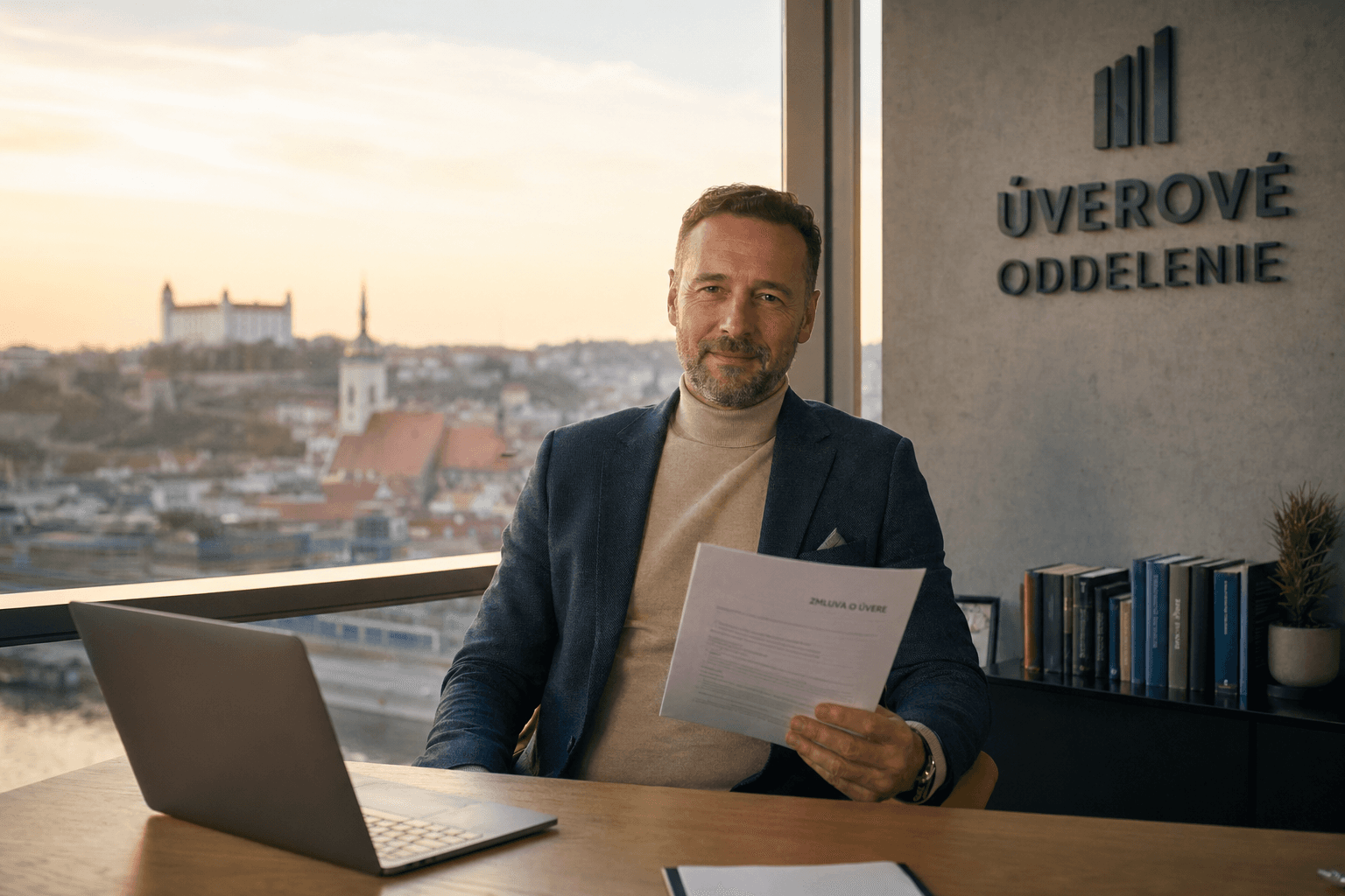 Podnikatel připravuje podklady k financování zajištěnému nemovitostí
